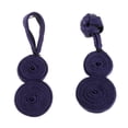 thumbnail image 3 of 5 pares de botones chinos de tela satinada para coser cheongsam Armada, 3 of 9
