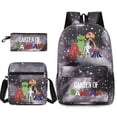 thumbnail image 5 of Three-piece Set Garten Of Banban Game Peripheral Two-dimensional Backpack Student Schoolbag Shoulder Bag Pencil Case, 5 of 5