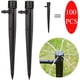 thumbnail image 3 of Kit de riego por goteo de microflujo con sistema de riego de 8 orificios ajustable de 360 grados, conector de goteros de riego de flujo de agua para tubo de 4 mm/7 mm (paquete de 100), 3 of 4