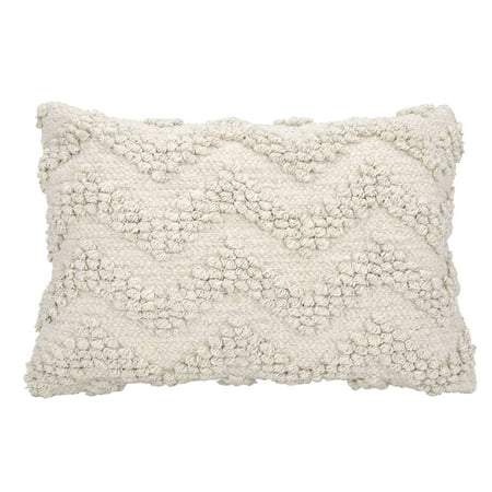 Joseph Abboud Loop Chevron Linen Throw Pillow