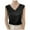 Black, variant on Tank Top For Women Summer Solid Color V Neck Wide Strap Ice Silk Loose Fit Basic Sleeveless . Layering Alone A Look. Camisole Vest Tshirts Outwear,Black,XXXXL