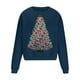 thumbnail image 3 of Sudadera sin capucha para hombre, cuello redondo, deportiva, con estampado de árbol de Navidad, sudadera con capucha, jersey de manga larga, blusa de poliéster para hombre, 3 of 4