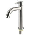 thumbnail image 4 of Robinet de Salle de Bain en Acier Inoxydable Brossé 1/2 Robinet d'Évier Fonctionnalité Intelligente, 4 of 5