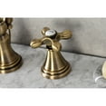 thumbnail image 4 of Kingston Brass KS2987AX 8 in. Widespread Bathroom Faucet, Brushed Brass, 4 of 6