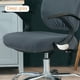 thumbnail image 3 of Kearding 2 uds. Fundas protectoras para sillas, Protector de cojín para respaldo de asiento, suministros para el hogar, funda elástica giratoria Decoración del hogar gris oscuro Kearding HA011157-08, 3 of 6