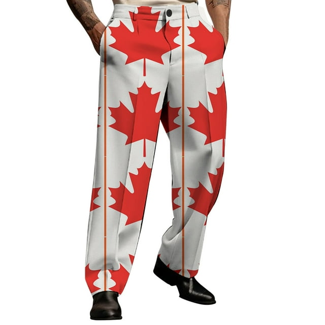 WILLBEST Pantalon Habillé Décontracté pour Hommes Confortable Usage Quotidien Coupe Classique Pantalon Non Extensible avec Érable Polyvalent pour Toutes les Saisons m Rouge-3