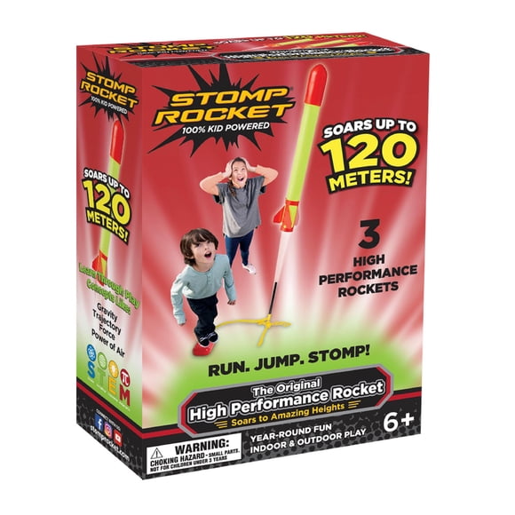 Stomp Rocket High Performance, 3 Rockets