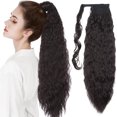 thumbnail image 1 of SEGO Magic Paste Wrap Around on Ponytail Extensions Corn Wave Heat Resistant Synthetic Hair Binding Wrap Up Ponytail with Little Pocket for Women, 1 of 7