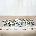 thumbnail image 3 of Ambesonne Butterfly Throw Pillow Cover 4 Pack, Nature Moths Wings, 18", Multicolor, 3 of 6