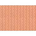thumbnail image 1 of Ahgly Company Indoor Rectangle Patterned Bright Orange Area Rugs, 2' x 5', 1 of 6