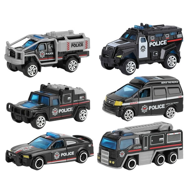 Juguete modelo de vehículo, 6 piezas 1:64 Coche de ingeniería Modelo de vehículo de ingeniería Modelo de coche de ingeniería Valor excepcional