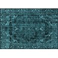 thumbnail image 1 of Ahgly Company Indoor Rectangle Persian Light Blue Bohemian Area Rugs, 8' x 10', 1 of 4