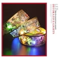 thumbnail image 4 of fastboy Silver Sparkles All Night Christmas Tree Decoration Flicker Lights For Festive Ambiance Reliable Silver warm light 3 meters 30 lights 1Set, 4 of 6