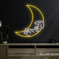 thumbnail image 4 of Glowneon Moon Dachshund Neon Sign, Dachshund Led Sign, Bedroom Decor, 4 of 4