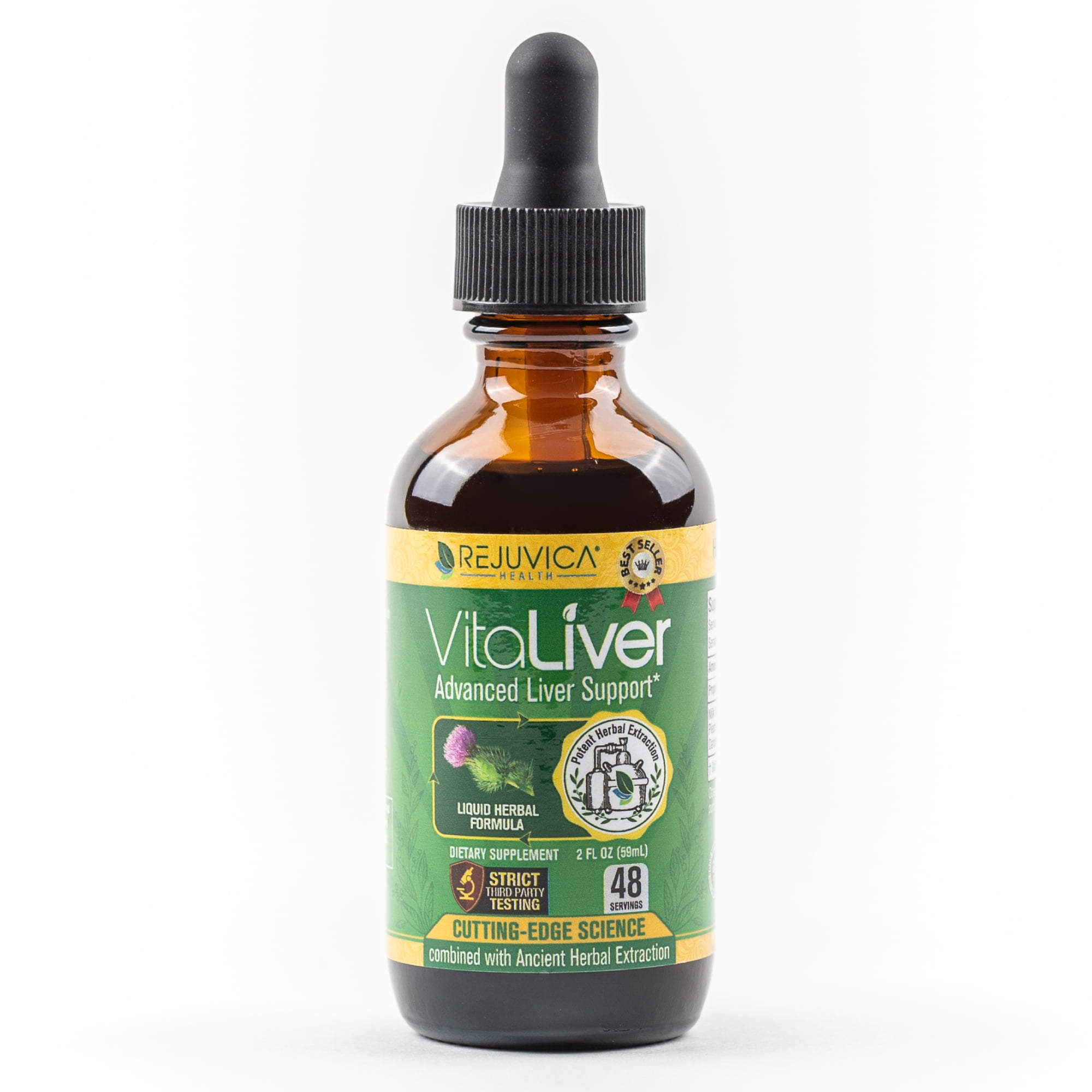 VitaLiver - Advanced Liver Support Supplement - Liquid Delivery for Better Absorption - Milk Thistle, Artichoke, Chanca Piedra, Dandelion & More!