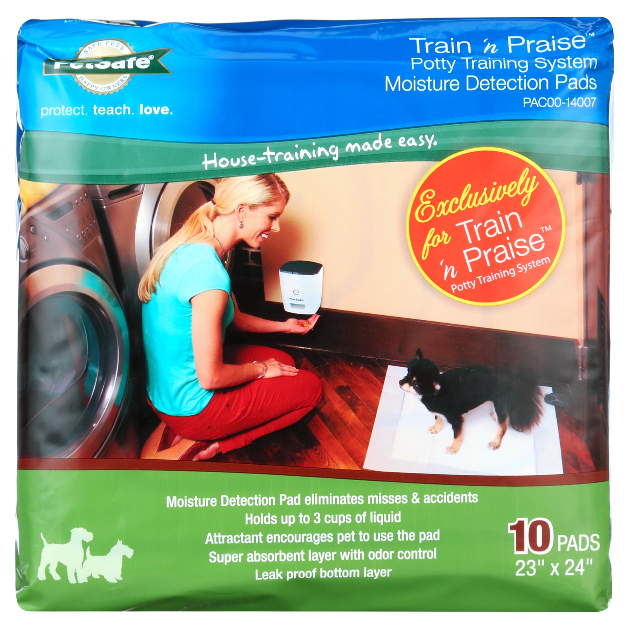 PetSafe Train 'n Praise Dog Potty Training System with Puppy Pads