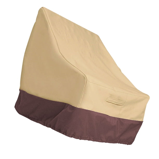 Protector impermeable para muebles de jardín funda de silla sofá exterior Caqui 96.5x89x79cm Bewildely