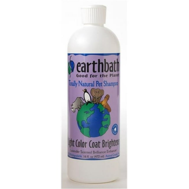 Earthbath 602644020316 Light Coat Brightener Shampoo 16oz