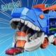 thumbnail image 4 of Dinosaur Transport with Metal Cars, City Dinosaur Ultimate Hauler Track Toy, 4 of 5