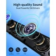thumbnail image 2 of LENRUE Computer Speakers,Wired USB-Powered PC Speakers with 10W Stereo Sound,Gaming Sound-bar Speakers for PC Desktop Computer Laptop Monitor (Black), 2 of 10