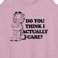 thumbnail image 3 of Garfield - Do You Think I Actually Care - Women's Racerback Tank Top, 3 of 5