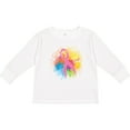 thumbnail image 3 of Inktastic Breast Cancer Awareness Ribbon Art Girls Long Sleeve Toddler T-Shirt, 3 of 5