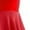 Red, variant on Women's Lyrical Dance Dress Sleeveless Asymmetrical Chiffon Skirted Leotard Dancing Dress Red S