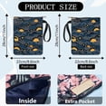 thumbnail image 2 of Funda de libro Wave Book Sleeve Star Book Protector Moon Book Covers para libros de bolsillo Funda de tela lavable con cremallera y bolsillo adicional, 2 of 9