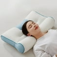thumbnail image 5 of Upgraded Ergonomic Neck Pillow - Sleep Enhancing Goose Down Pillow for Cervical Support, Multiple Weight Options, Shoulder Pain Relief & Comfort for All Sleeping Positions, 5 of 6