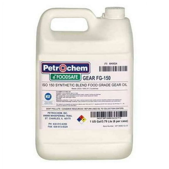 1 gal Gear Oil Jug 150 ISO Viscosity, 85W SAE, Clear
