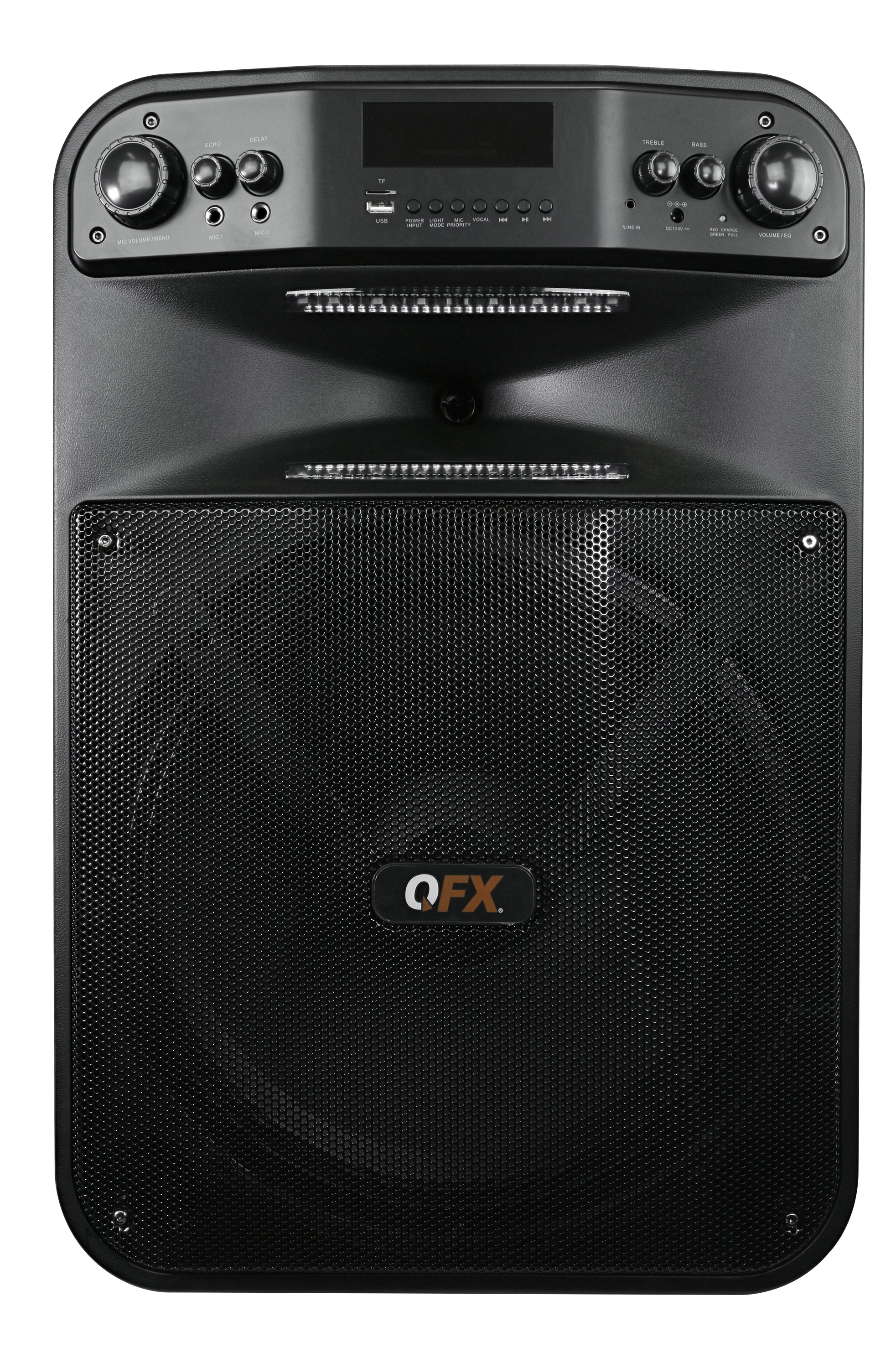 QFX PBX-115 15" Portable Bluetooth PA Speaker (Microphone Included) - image 3 of 10