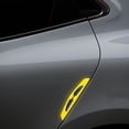 thumbnail image 3 of Amacok 4Pair Reflective Stickers for Rearview Mirror, Car Safety Warning Reflective Stickers, Safety Anti Scratch Protective Strips, 3 of 6