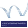 thumbnail image 3 of Unique Bargains Satin Ribbon, 3/8 Inch x 100 Yards Blue Double Face Polyester Satin Ribbon for Gift Wrapping, Crafts, 3 of 7
