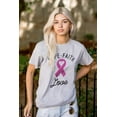 thumbnail image 3 of Hope Faith love Breast Cancer Ribbon Women's Plus Size Graphic Tee Brisco Brands 5X, 3 of 5
