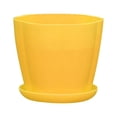 thumbnail image 1 of Plastic Flower Pot Succulents Plant Bonsai Ornament Planter Decoration Container, 1 of 6