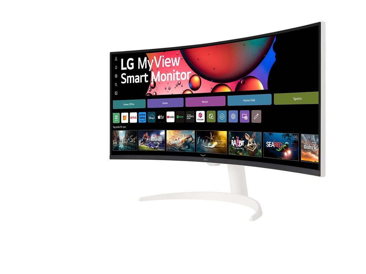 LG MYVIEW SMARTMONITOR 32IN 32SR65QC-W (3440 X 1440) WITH VA 21:9