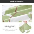 thumbnail image 6 of Dining Room Chair Covers Set of 4, Soft Stretch Kitchen Chair Covers Slipcover Protector, Removable Washable Geometric Parson Chair Covers 4 Pack, Sage Green, 6 of 6