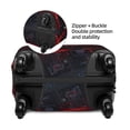 thumbnail image 2 of Fotbe Cyberpunk Cityscape Lights Pattern Luggage Cover Protector, Suitcase Protector，Scratch and Dirt Resistant, Fits 18-32 Inch Luggage-Medium, 2 of 7