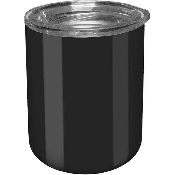 True North Insulated Lowball Cocktail Tumbler, 10oz (Sport Black)