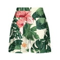 thumbnail image 3 of Hvot&aat Women's Summer Printed Beach Shorts Comfy Drawstring Casual Elastic Waist Shorts Wide Leg Shorts, 3 of 4