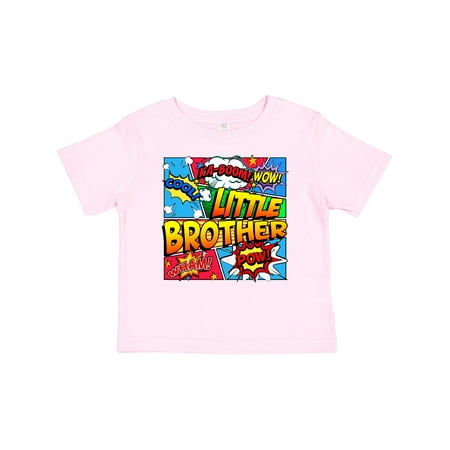 

Inktastic Little Brother Comic Book Gift Baby Boy T-Shirt