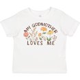 thumbnail image 3 of Inktastic My Godmother Loves Me Boys or Girls Toddler T-Shirt, 3 of 5