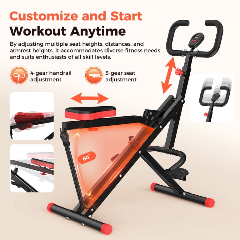 Upgo Squat Assist Trainer, Foldable, 3 Resistance Bands photo 4