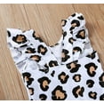 thumbnail image 5 of Styles I Love Baby Toddler Girls Leopard Ruffled One-Piece Swimsuit White Bathing Suit Beach Swimwear (90/12-18 Months), 5 of 6