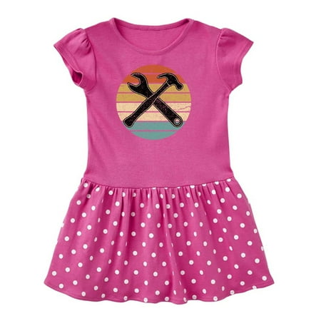 

Inktastic Mechanic Tool Set - Handyman Gift Gift Toddler Girl Dress