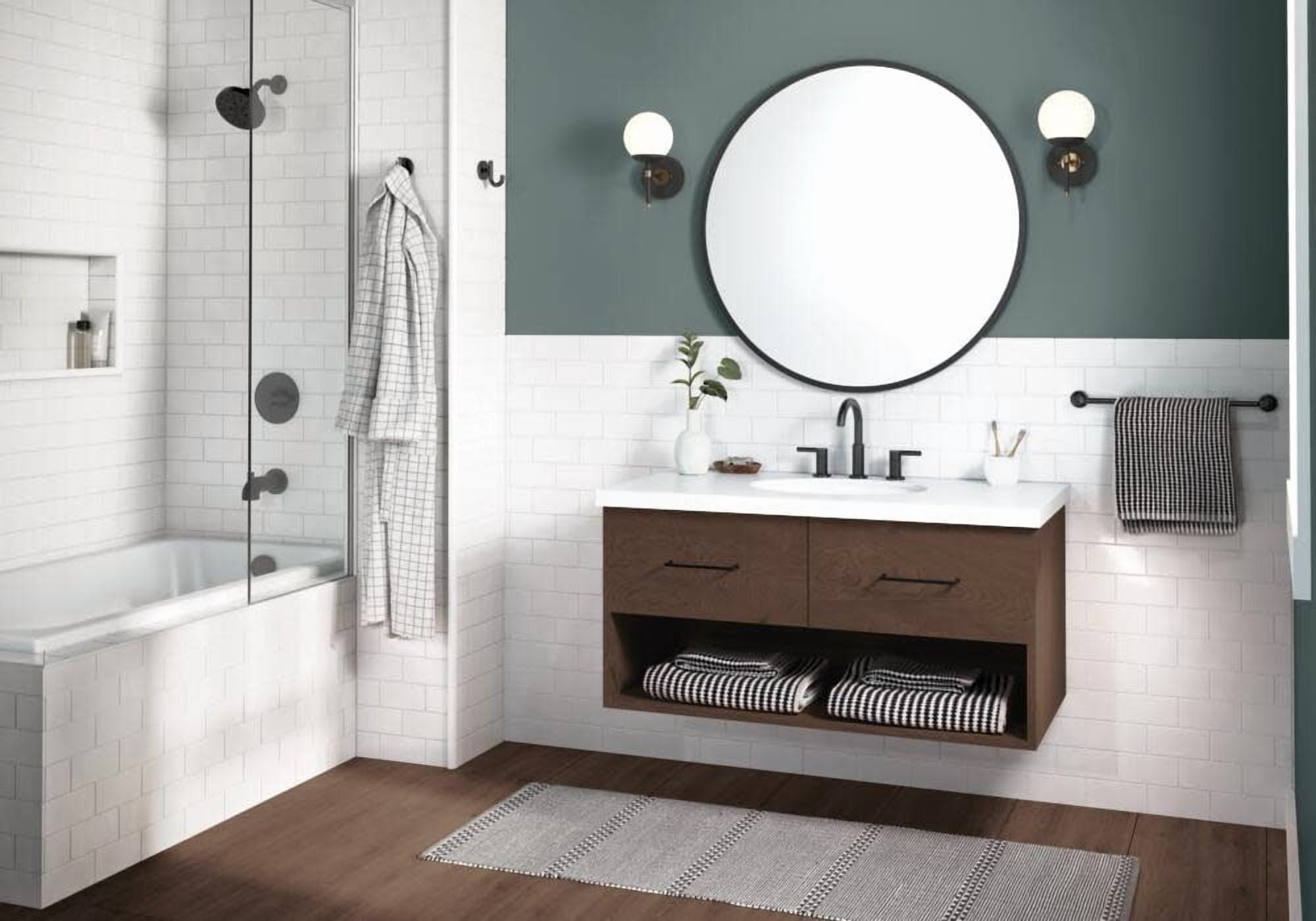 Delta 35749Lf Brass Brilliance Stainless 5 in Bathroom Faucet
