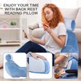 thumbnail image 3 of Pillow,With Pillow) With (sit Support(sitwith With Dazzduo Nebublu Pillow In Cover With Pillow Cover (sit Bed In Support (sit With Nebublu Dazzduo With With In Bed Pillow) Cover Bed With Cover (sit, 3 of 5