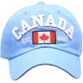 thumbnail image 3 of Baseball Cap Canada Flag Hat Adjustable DadHat Sunhat Maple Leaf Embroidered Cap Outdoor Sun Hats for Adult, 3 of 6