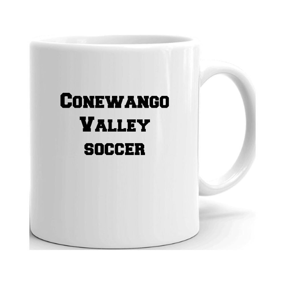 Conewango Valley Soccer Ceramic Dishwasher And Microwave Safe Mug