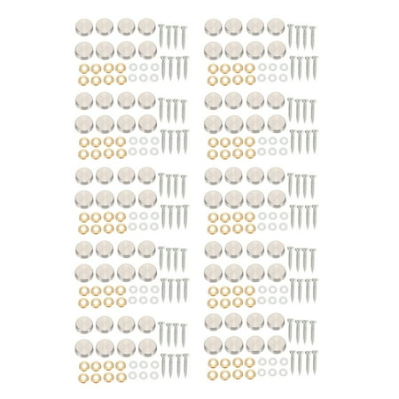 

DTRALD 16 mm Stainless Steel Mirror Screw Cap (80 Pieces)